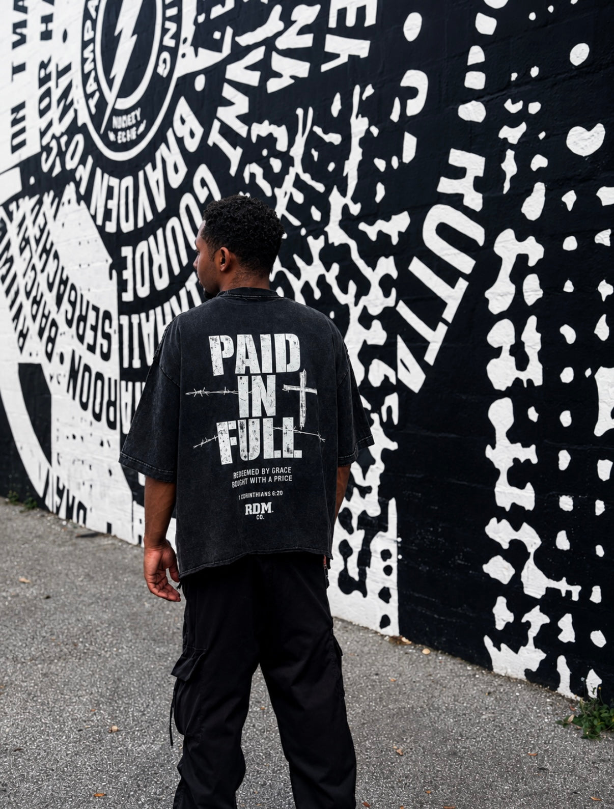 Paid In Full Snow Washed Tee