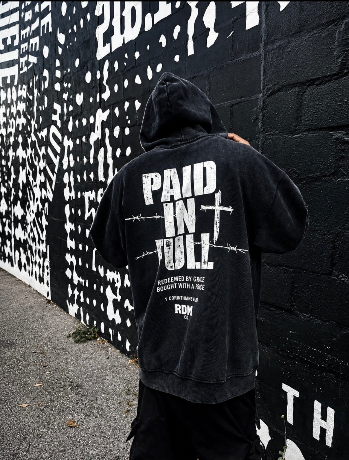 Paid In Full Snow Washed Hoodie