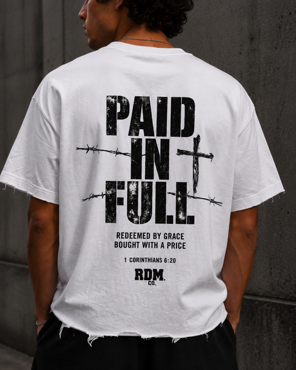 Paid In Full Snow Washed Tee
