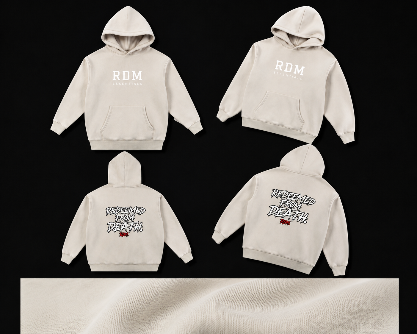 REDEEMED FROM DEATH HOODIE