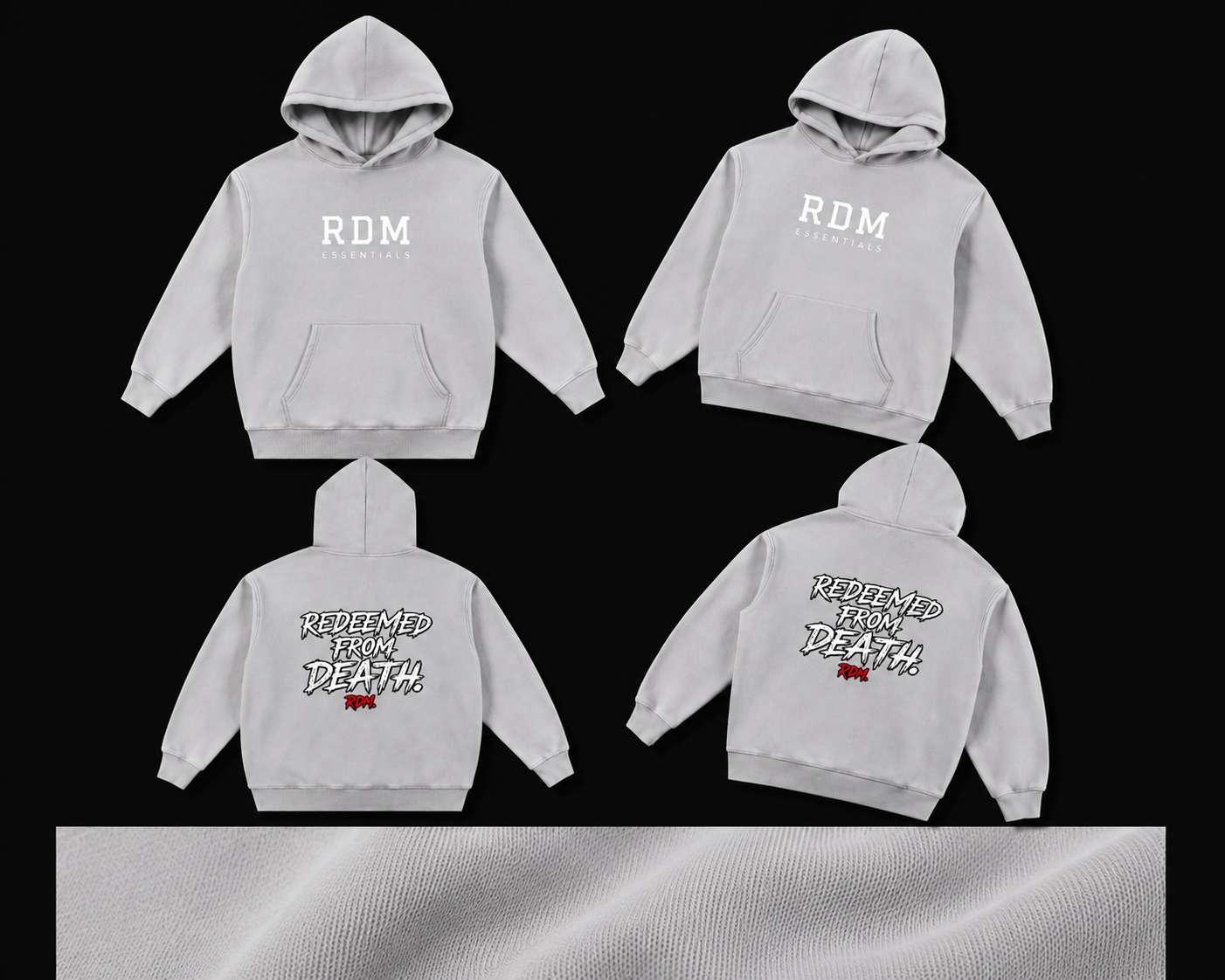 REDEEMED FROM DEATH HOODIE