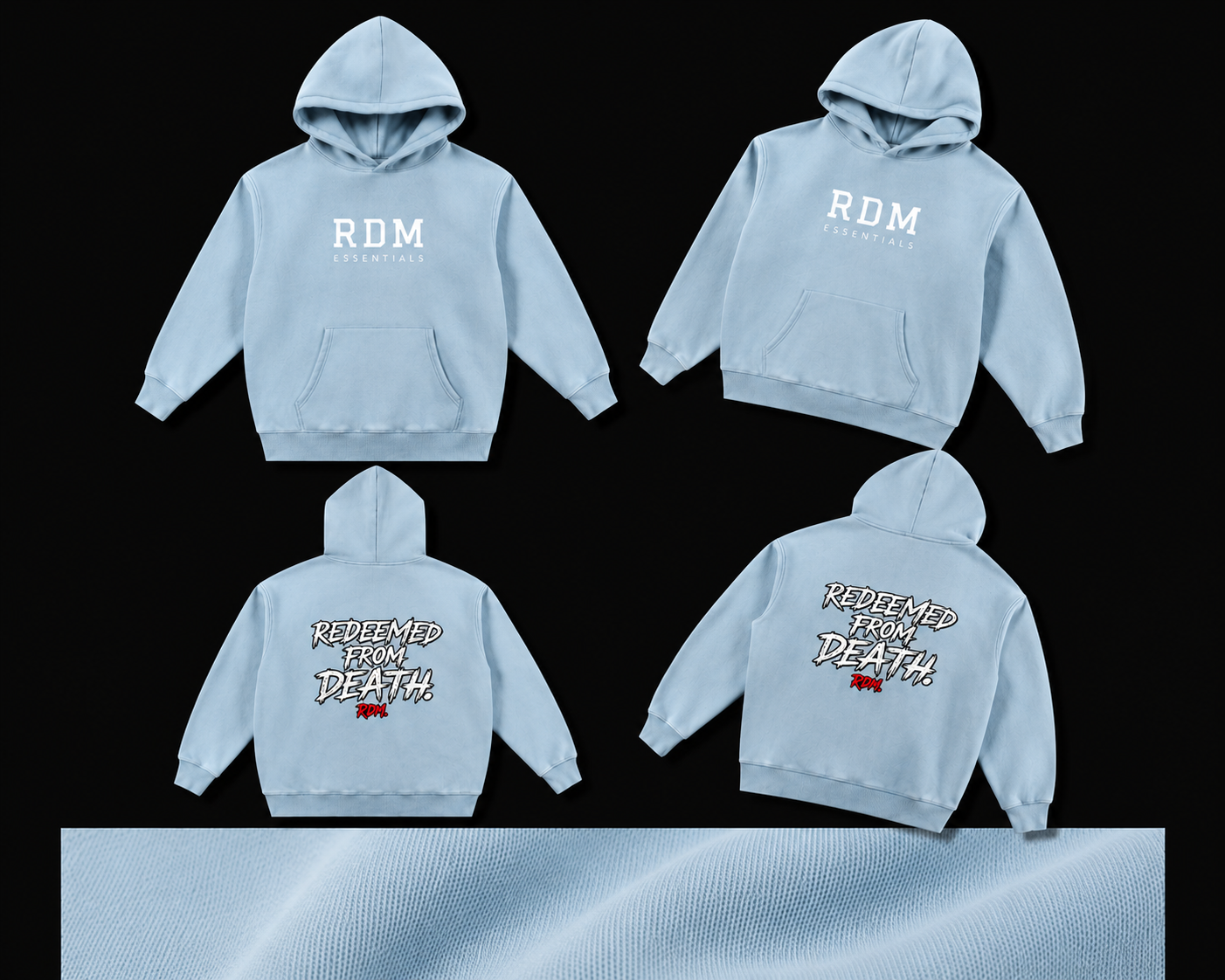 REDEEMED FROM DEATH HOODIE
