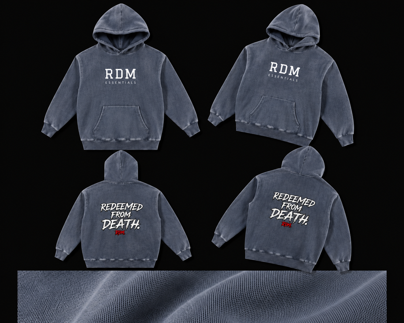 REDEEMED FROM DEATH HOODIE
